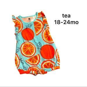 Tea romper 18-24mos